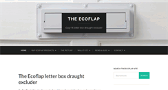 Desktop Screenshot of ecoflap.co.uk